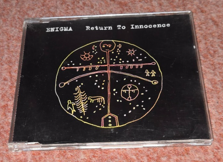 Rare 1993 CD Single -  Enigma – Return To Innocence ELECTRO AMBIENT 4 MIXES
