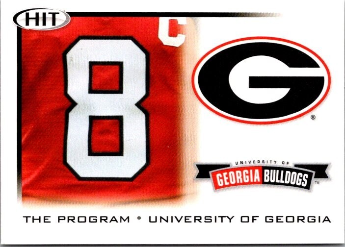 Georgia Program 2010 SAGE HIT #39 Georgia Bulldogs Football Card Rookie RC
