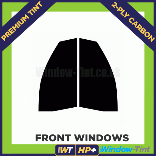 For Jeep Compass 2007-2016 Carbon Pre Cut Window Tint Front Premium HP+ - Picture 2 of 10