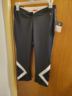 Danskin Now Womens Small 4 6  Capri Leggings Brand New workout nwt