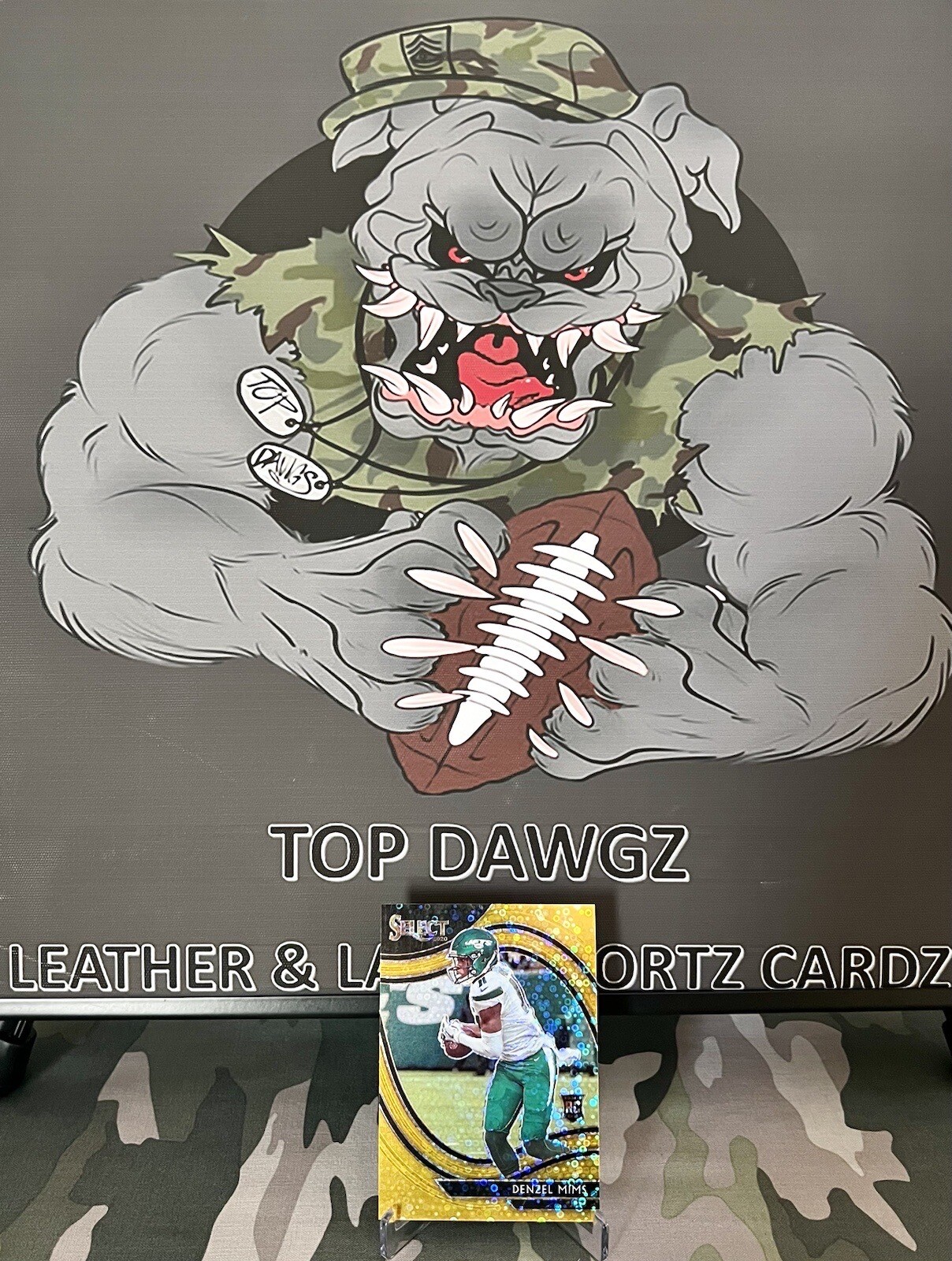 2020 SELECT DENZEL MIMS GOLD DISCO FIELD LVL PRIZM *RARE RC SSP 2/10 STEELERS WR