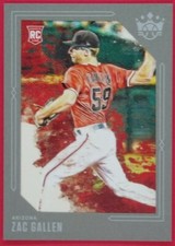 2020 Panini Diamond Kings Gray Frame Zac Gallen 