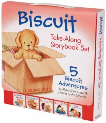 Biscuit Take-Along Storybook Set: A Box of 5 Books Plus Activity Pages for Dog L