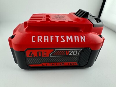 GENUINE CRAFTSMAN [CMCB204] V20 4.0 AH RECHARGEABLE 20-VOLT LITHIUM ION BATTERY