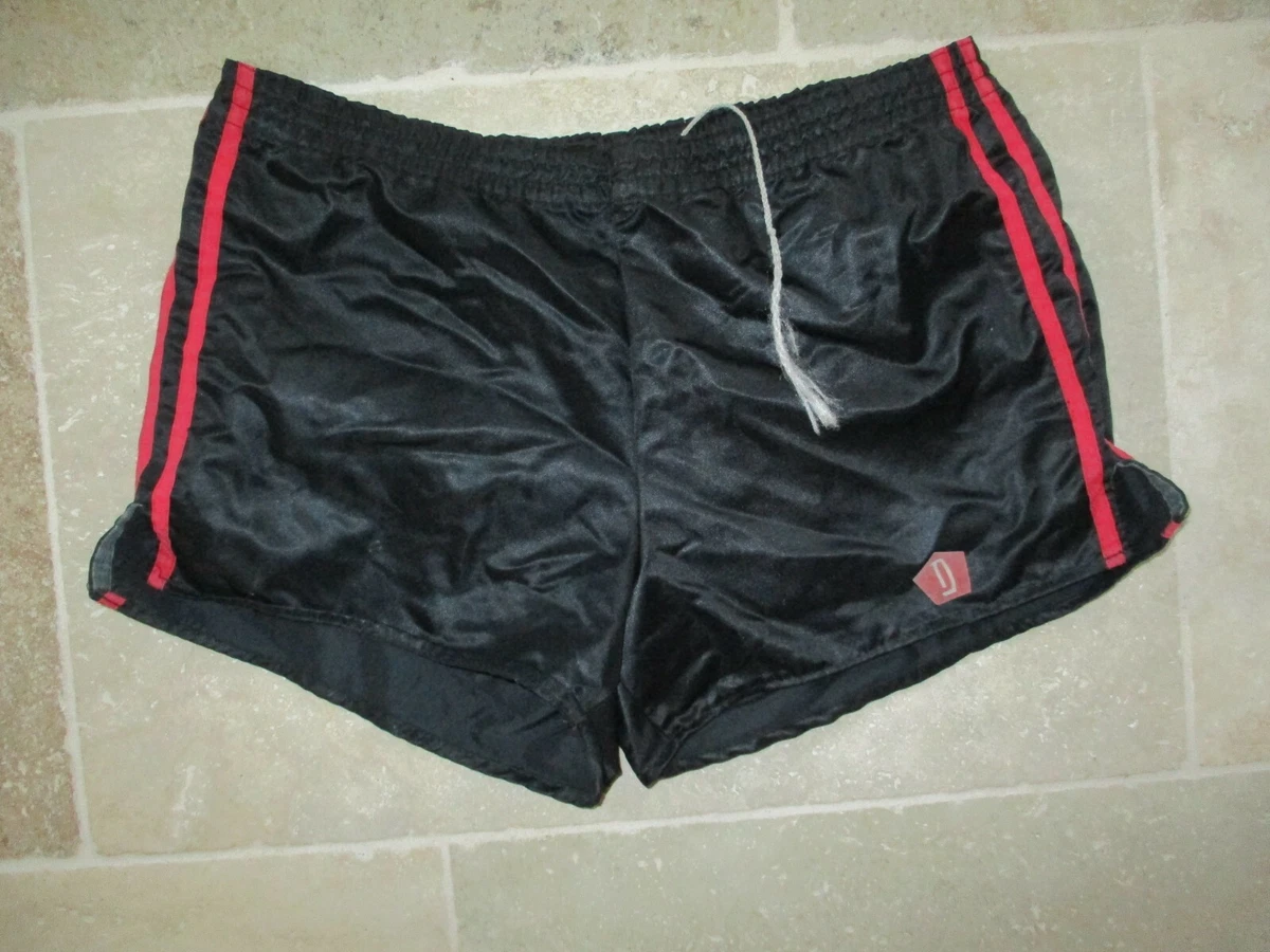 Short De Sport Rétro Neon Années 90 - Nylon Rose Brillant - Taille M (32-38)