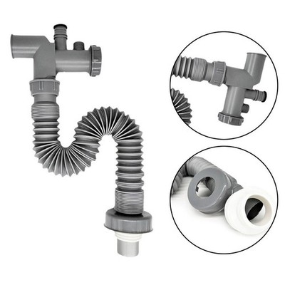 Flexibles und Spülenabflussrohr für effiziente Wasserführung in Küchen