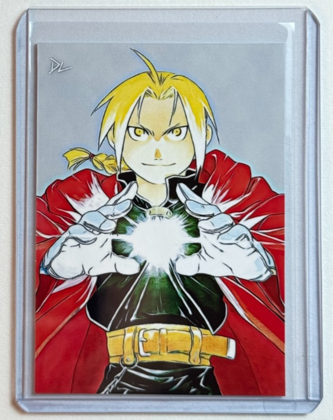 Edward Elric Limited Artist Signed 