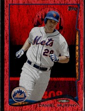 2014 Topps #155 Daniel Murphy Red Foil Excellent