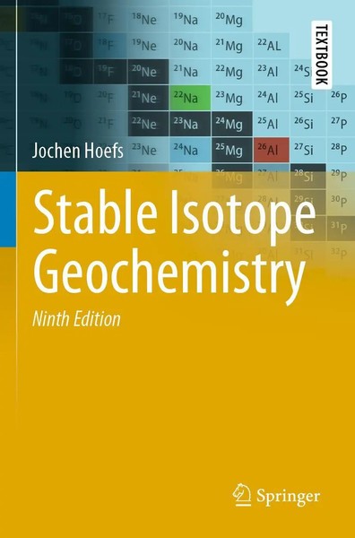 Stable Isotope Geochemistry Jochen Hoefs Taschenbuch Xxv Englisch 2022 Springer-image