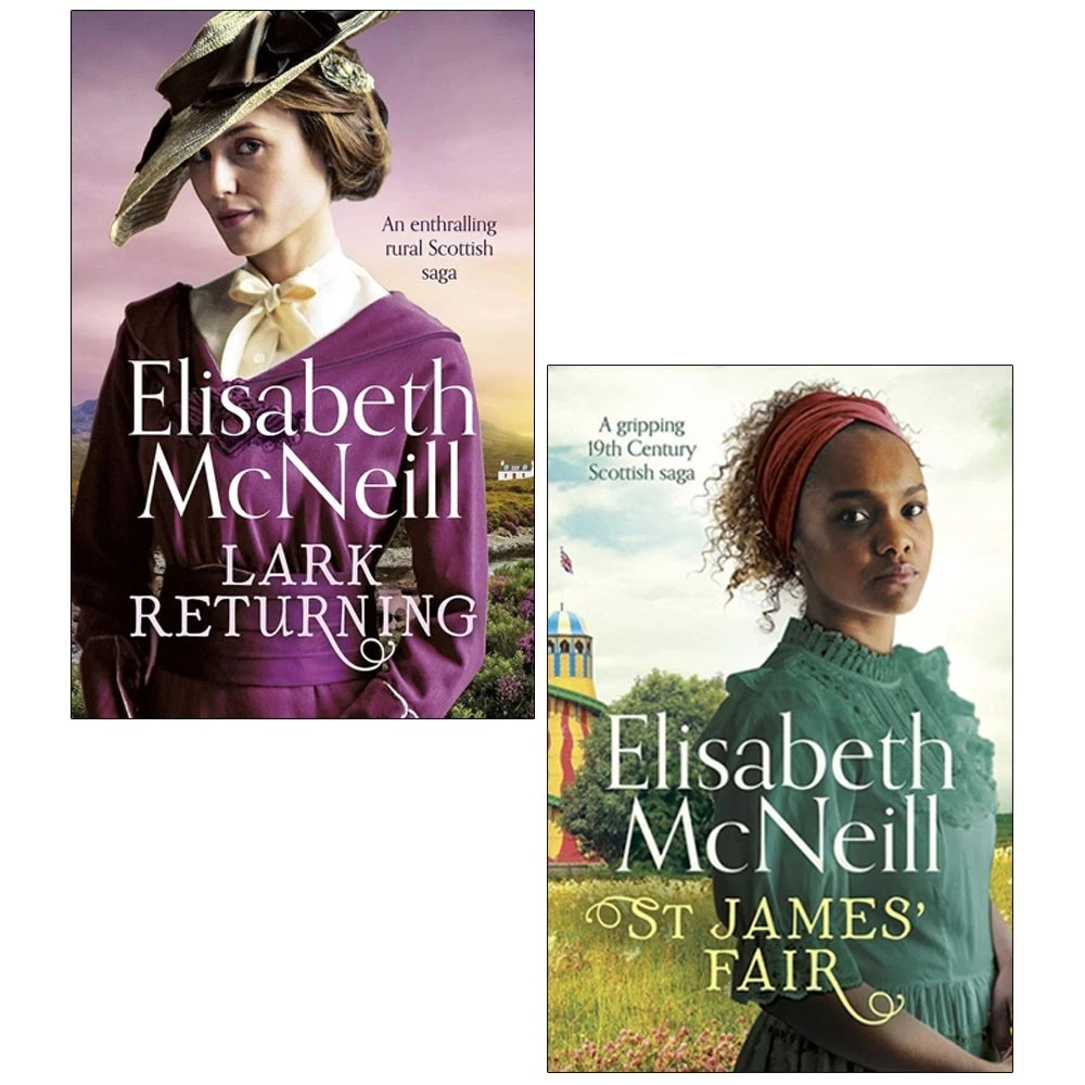 Elisabeth McNeill Collection 2 Books Set St James' Fair, Lark Returning