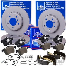 DISCHI FRENO ATE + PASTIGLIE + FRENO A MANO ANTERIORE + POSTERIORE adatti per BMW Serie 3 E46