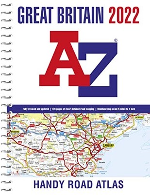 Great Britain A-Z Handy Road Atlas 2022 (A5 Spiral) - A?Z maps