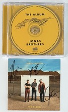 SIGNED ALL 3 Jonas Brothers The Album Cover Book & CD BAS Beckett COA AUTOGRAPH