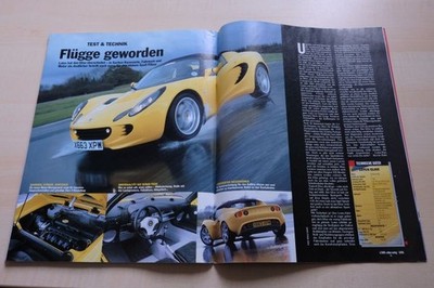 Rallye Racing 01/2001 Lotus Elise mit 122PS im TEST auf 2 Seiten