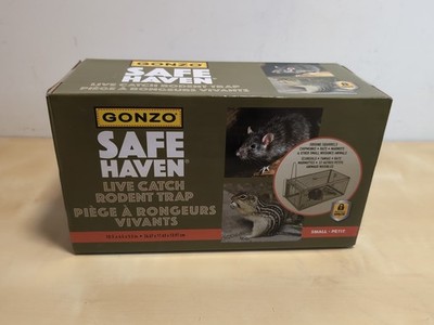 Gonzo Safe Haven Live Catch Rodent Trap Small By Gonzo