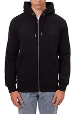SUPERDRY - Men's winter sweatshirt with hood and zip