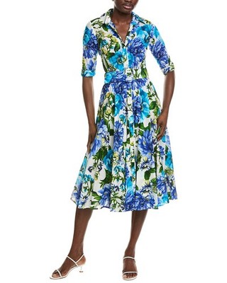 Samantha Sung Aster Midi Dress Women's