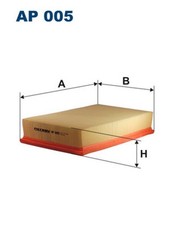 Luftfilter FILTRON AP 005 Filtereinsatz für AUDI VW GOLF PASSAT 3A5 3A2 19E 35I