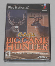 Cabela's Big Game Hunter Greatest Hits PS2 Playstation 2 2002 NEW SEALED