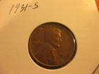 1931-S Lincoln Cents / Very Fine