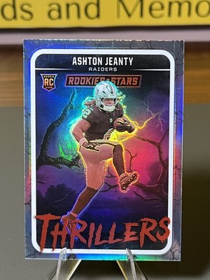 Ashton Jeanty 2025 Phoenix #3 Silver Thrillers RC