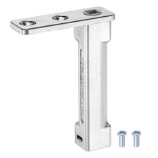Porte pour frigo en alliage de zinc, charnières intérieures rainurées