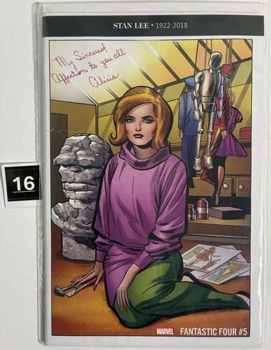 FANTASTIC FOUR #5 2018 JACK KIRBY 1:500 REMASTERED VARIANT ALICIA