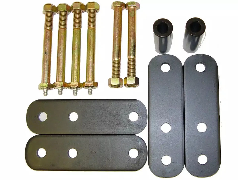 Rugged Ridge Leaf Spring Shackle Kit Front Heavy Duty 18265.05 Fits 1976-1986 CJ Foto 3 de 4