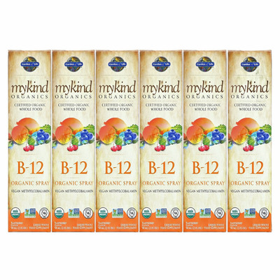 Garden Of Life My Kind Organics   B12 Spray 2 fl.oz Each (Pack of 6)