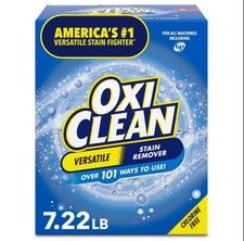 2 Boxen OxiClean Vielseitiges Fleckenentfernerpulver für Zuhause und Wäsche, 7,22 Pfund