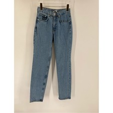 The Ragged Priest Jeans High Waisted Straight Leg Size 26