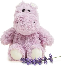 Warmies  Hippo Microwavable Lavender Scented Cozy Stuffed Animal Plush  13"