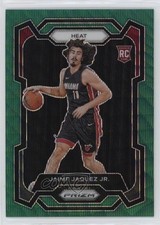 2023-24 Panini Prizm Green Wave Prizm Jaime Jaquez Jr #137 1js1