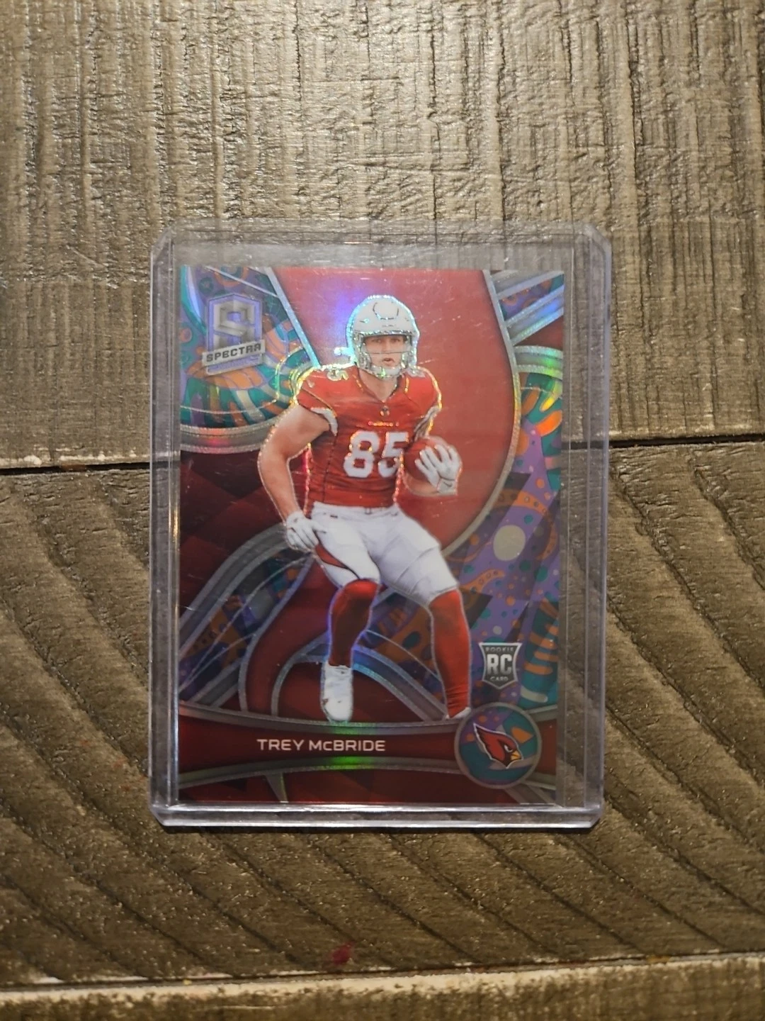 Trey McBride Panini Spectra #160 Psychedelic