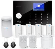 Alarm system with mobile app function, DIY WiFi home security