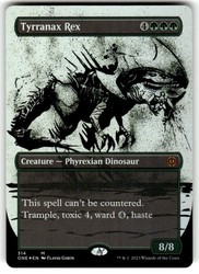 Tyrranax Rex (Showcase) (Step-and-Compleat Foil)