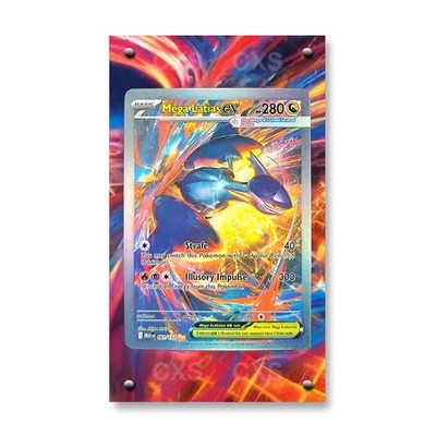 Mega Latias ex 088/063 Mega Symphonia Custom Extended Art Magnetic Frame