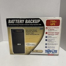 Tripp Lite Battery Backup 750Usb Ups Smart 750Va 450W Usb 120V 6Out