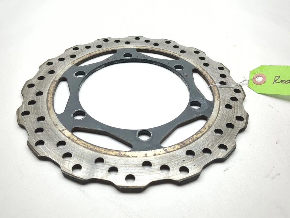 08-18 Rotor de freno de disco trasero Kawasaki KLR 650 Foto 3 de 4