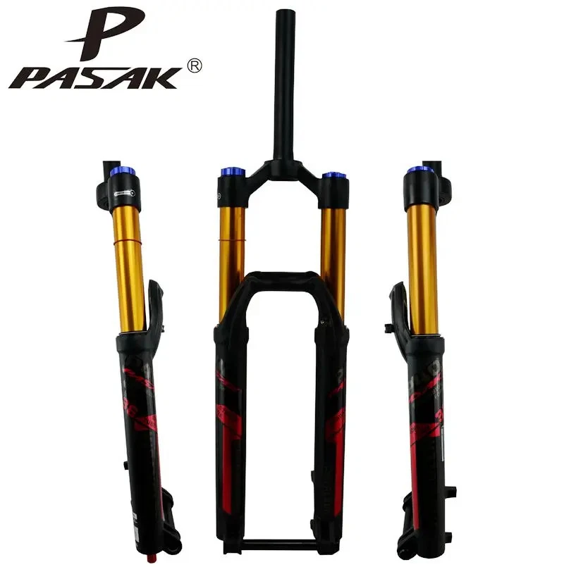 Mountain Bicycle Suspension Air Forks 27.5/29inch Thru Axle 15*110mm Front Fork - Image 3 of 4