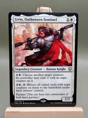 LIVIO, OATHSWORN SENTINEL #31 MTG Magic COMMANDER LEGENDS