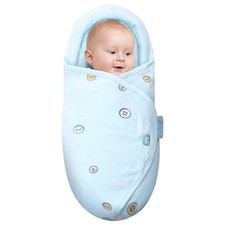 Organic Cotton Soft Baby Swaddle Blankets, Unisex Baby Blanket Wrap for Newbo...