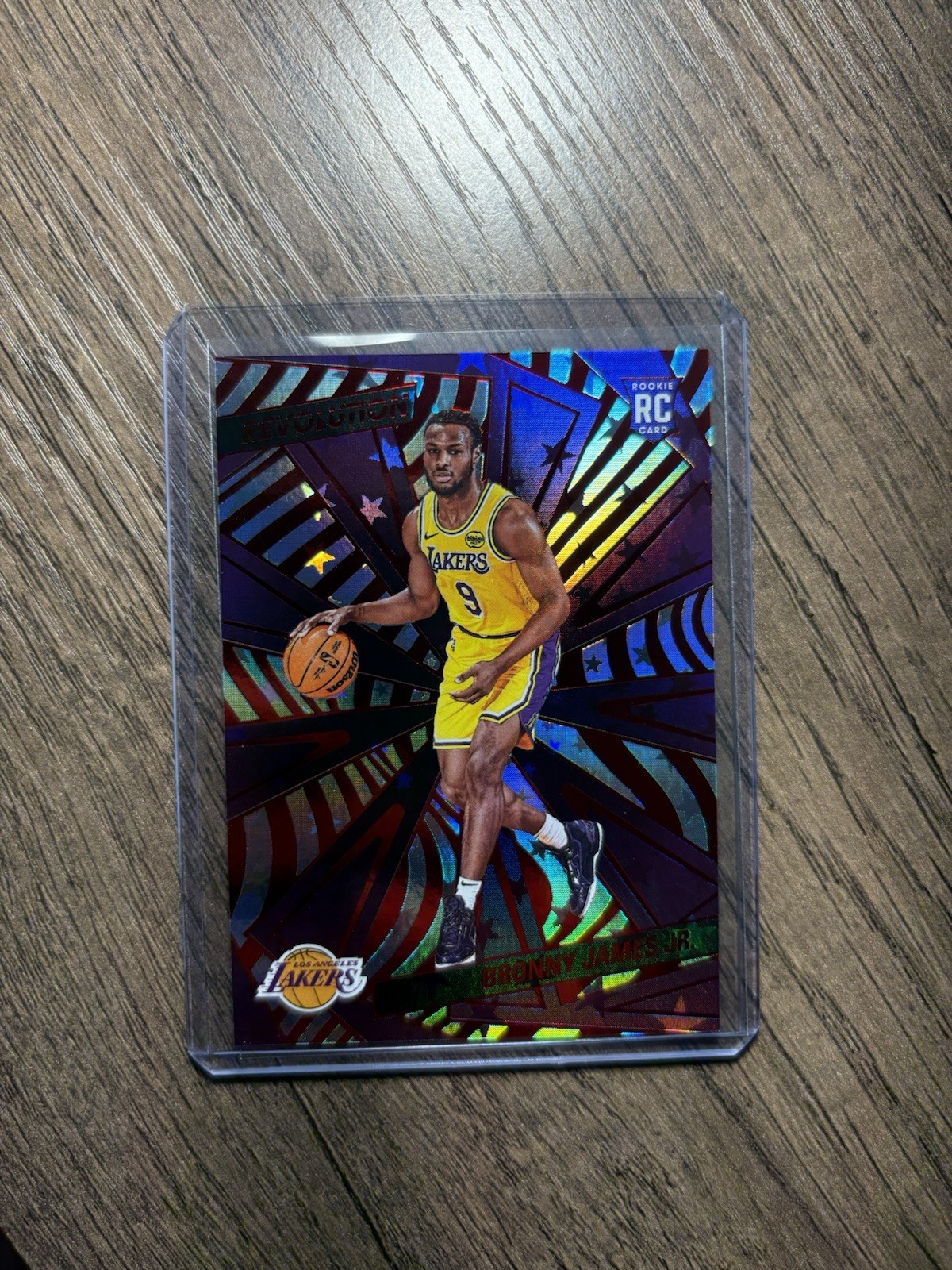 2024-25 Panini Revolution - Rookies Bronny James #118 Red Astro /299 RC Lakers