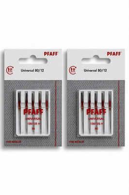 2x Original Pfaff Nähmaschinen Nadeln Universal 130/705H Stärke 80 / 12