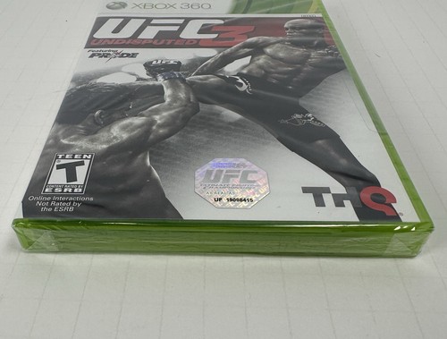 UFC Undisputed 3 (Microsoft Xbox 360, 2012) Brand New Sealed - Picture 3 of 5
