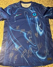 Chelsea FC Autographed jersey with Certificate of Authenticity