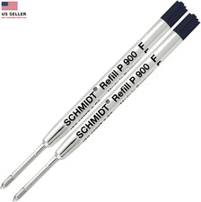 2 Pack - Refill Black-P900-Fine Tip  Parker Style Ballpoint Refill