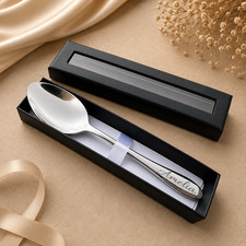 Personalised Engraved Teaspoon Custom Name Stainless Steel Spoon Gift