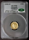 2026-W Gold Mercury 10C CAC SP69 FIRST DELIVERY, Liberty Bell Privy, Dime Only