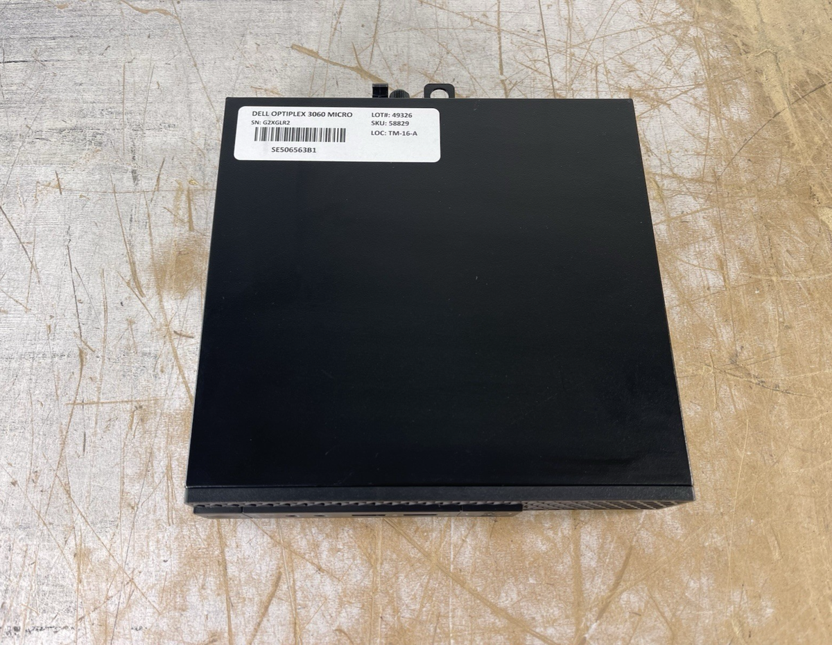 DELL OPTIPLEX 3060 MICRO i5-8500T @ 2.10GHz, 8GB RAM, NO HDD/OS | eBay